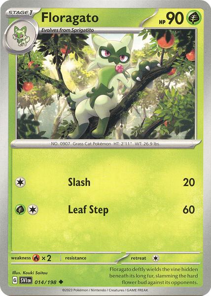 Floragato [SV01: Scarlet & Violet Base Set] #014/198 - NM