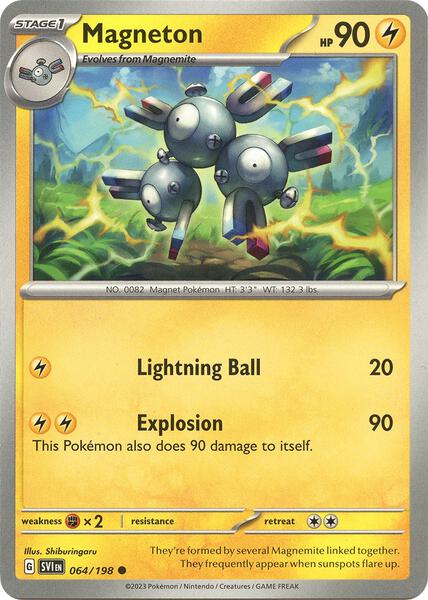 Magneton [SV01: Scarlet & Violet Base Set] #064/198 - NM