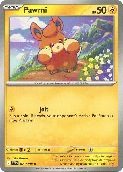 Pawmi - 073/198 [SV01: Scarlet & Violet Base Set] #073/198 - NM
