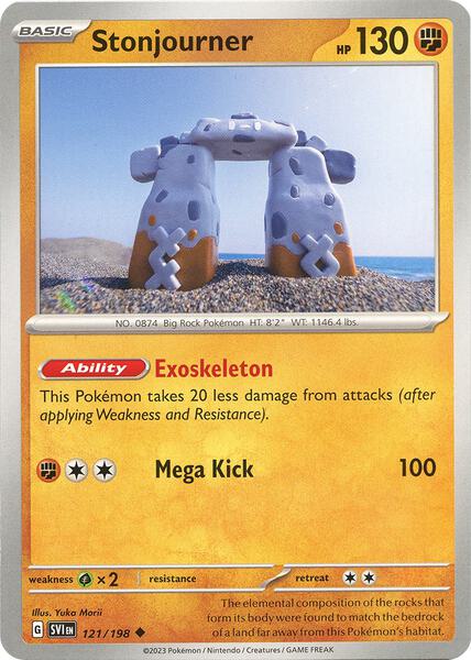 Stonjourner [SV01: Scarlet & Violet Base Set] #121/198 - NM
