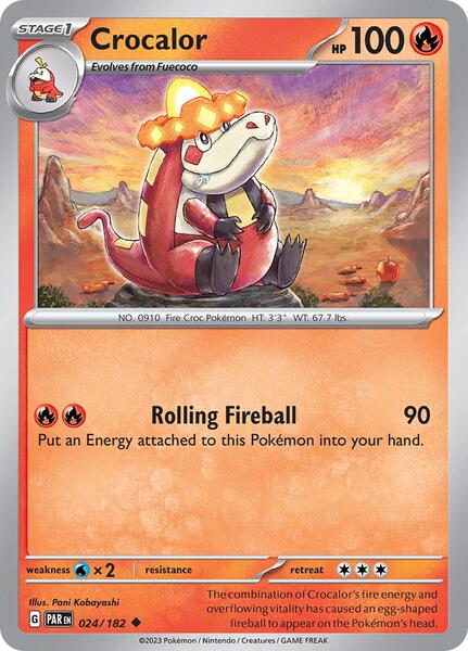 Crocalor [SV04: Paradox Rift] #024/182 - NM