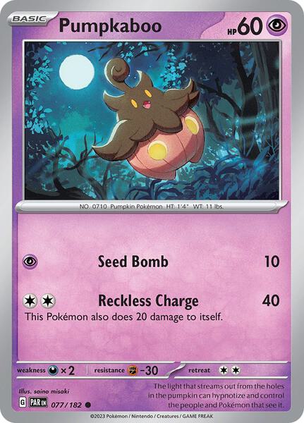 Pumpkaboo [SV04: Paradox Rift] #077/182 - NM