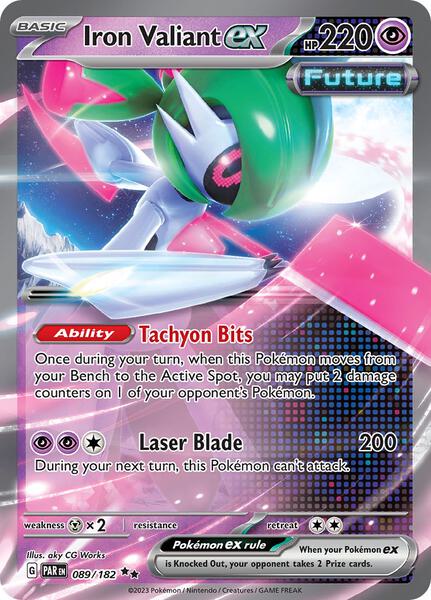 Iron Valiant ex - 089/182 [SV04: Paradox Rift] #089/182 - NM