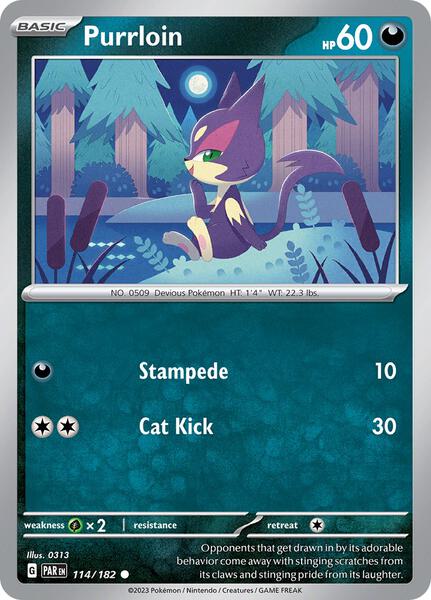 Purrloin [SV04: Paradox Rift] #114/182 - NM