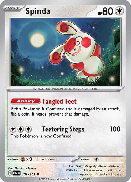 Spinda [SV04: Paradox Rift] #151/182 - NM