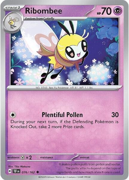 Ribombee [SV05: Temporal Forces] #076/162 - NM