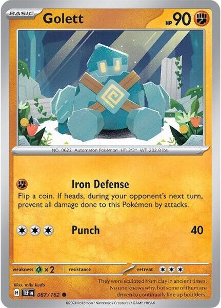Golett [SV05: Temporal Forces] #087/162 - NM