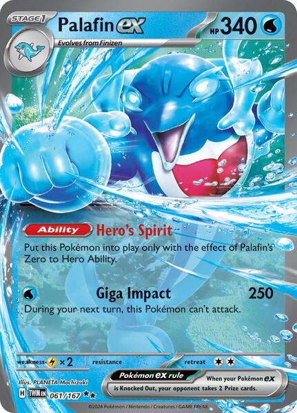 Palafin ex - 061/167 [SV06: Twilight Masquerade] #061/167 - NM