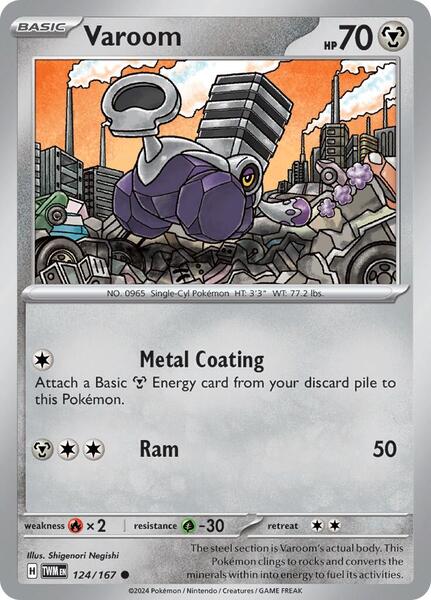 Varoom [SV06: Twilight Masquerade] #124/167 - NM