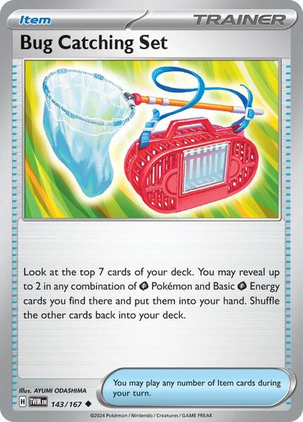 Bug Catching Set [SV06: Twilight Masquerade] #143/167 - NM