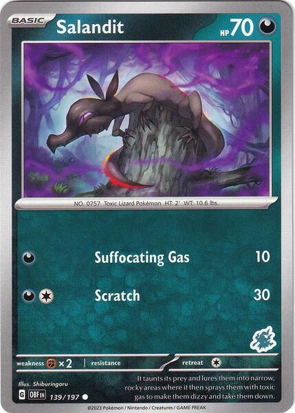 Salandit - Darkrai Deck [Battle Academy 2024] #139/197 - NM