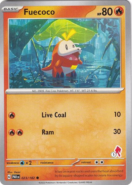 Fuecoco - Armarouge 1 [Battle Academy 2024] #023/182 - NM