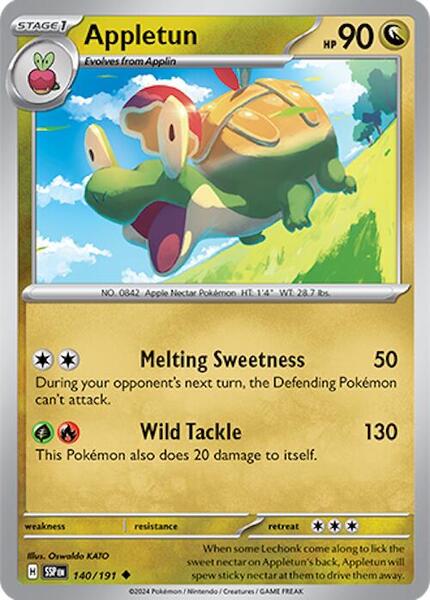 Appletun - 140/191 [SV08: Surging Sparks] #140/191 - NM