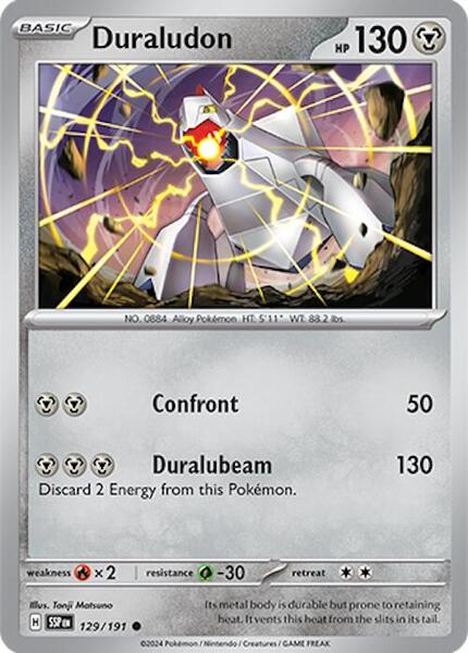 Duraludon [SV08: Surging Sparks] #129/191 - NM