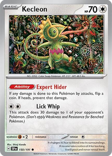 Kecleon - 150/191 [SV08: Surging Sparks] #150/191 - NM