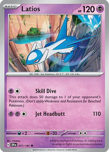 Latios - 077/191 [SV08: Surging Sparks] #077/191 - NM