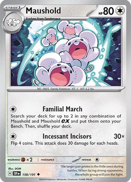 Maushold [SV08: Surging Sparks] #158/191 - NM