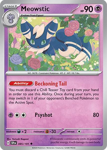 Meowstic [SV08: Surging Sparks] #085/191 - NM