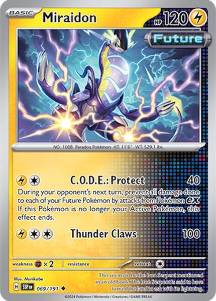 Miraidon [SV08: Surging Sparks] #069/191 - NM