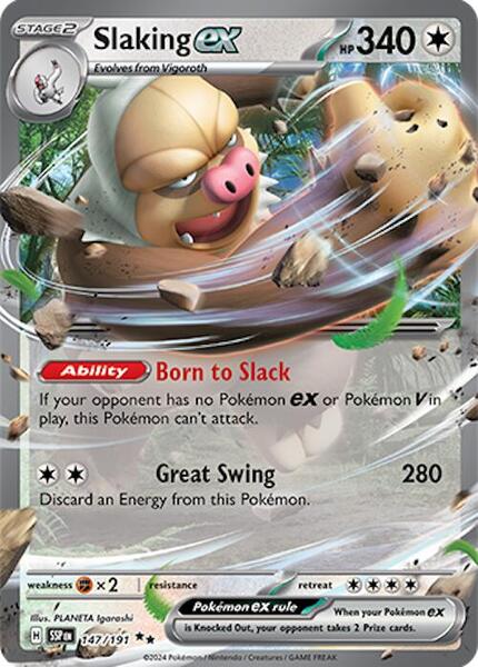 Slaking ex - 147/191 [SV08: Surging Sparks] #147/191 - NM