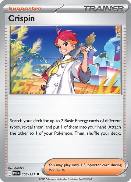 Crispin - 105/131 [SV: Prismatic Evolutions] #105/131 - NM