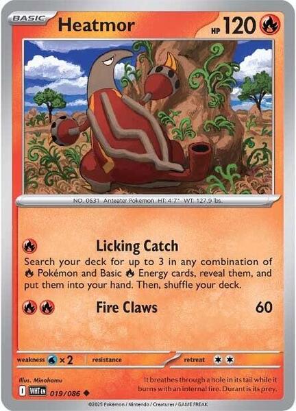 Heatmor [SV: White Flare] #019/086 - NM