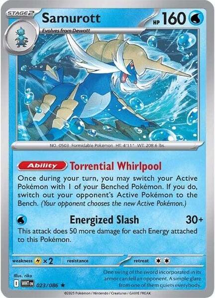 Samurott [SV: White Flare] #023/086 - NM