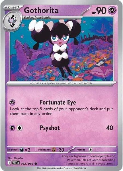 Gothorita [SV: White Flare] #042/086 - NM