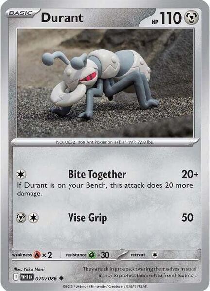 Durant [SV: White Flare] #070/086 - NM