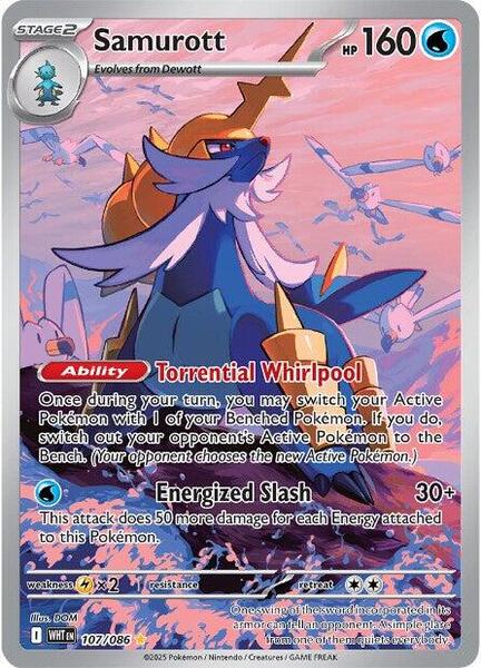 Samurott - 107/086 [SV: White Flare] #107/086 - NM