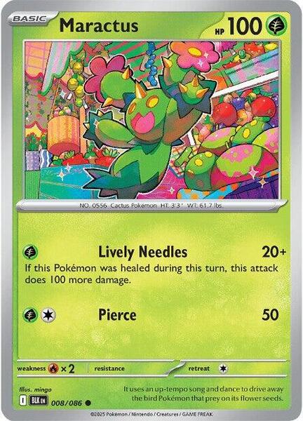 Maractus [SV: Black Bolt] #008/086 - NM