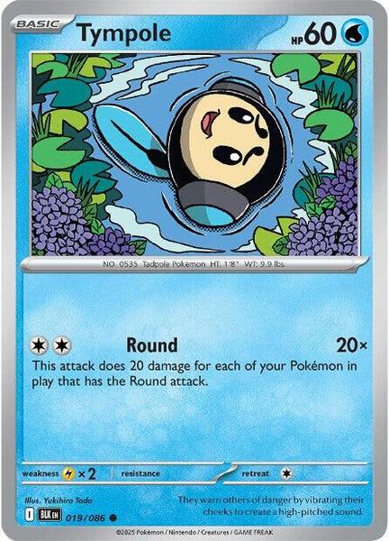 Tympole [SV: Black Bolt] #019/086 - NM