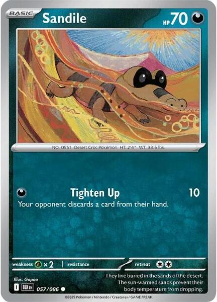 Sandile [SV: Black Bolt] #057/086 - NM
