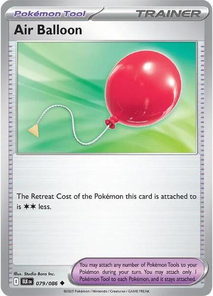 Air Balloon [SV: Black Bolt] #079/086 - NM