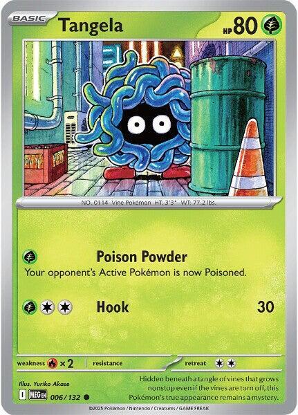 Tangela [ME01: Mega Evolution] #006/132 - NM