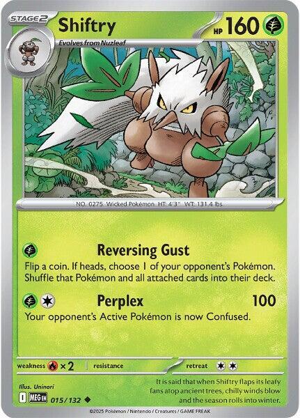 Shiftry [ME01: Mega Evolution] #015/132 - NM