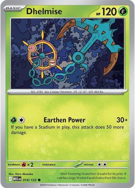 Dhelmise [ME01: Mega Evolution] #018/132 - NM