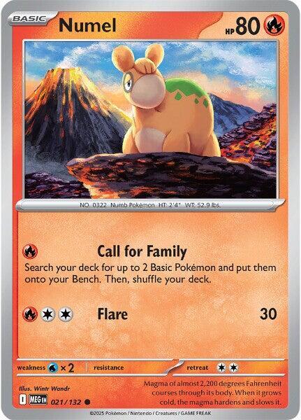 Numel [ME01: Mega Evolution] #021/132 - NM
