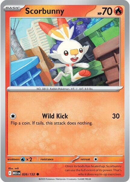 Scorbunny [ME01: Mega Evolution] #026/132 - NM