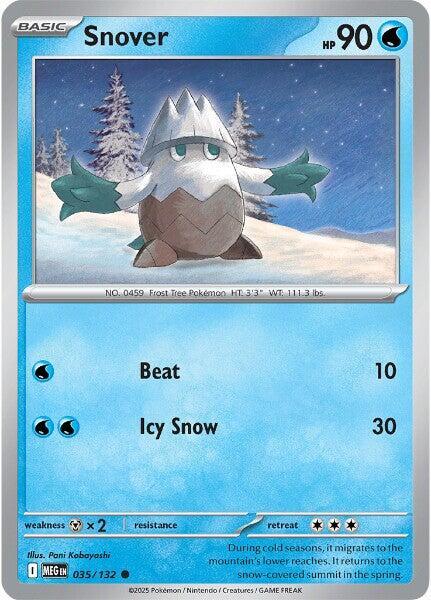 Snover - 035/132 [ME01: Mega Evolution] #035/132 - NM