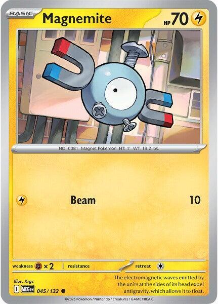 Magnemite [ME01: Mega Evolution] #045/132 - NM