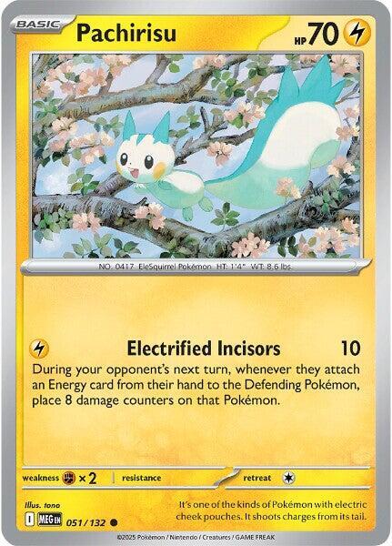 Pachirisu [ME01: Mega Evolution] #051/132 - NM