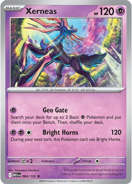 Xerneas [ME01: Mega Evolution] #064/132 - NM