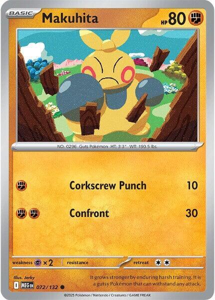Makuhita [ME01: Mega Evolution] #072/132 - NM