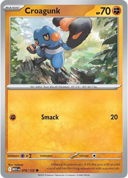 Croagunk [ME01: Mega Evolution] #078/132 - NM