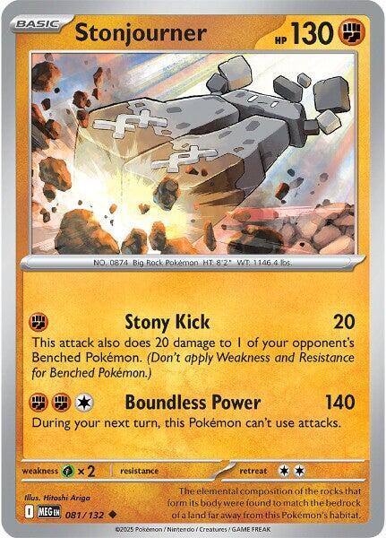 Stonjourner [ME01: Mega Evolution] #081/132 - NM
