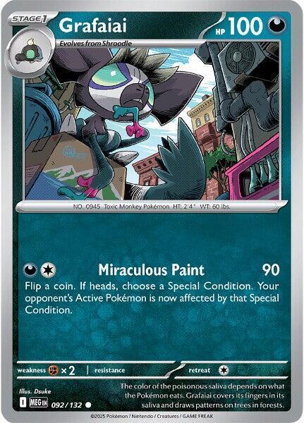 Grafaiai [ME01: Mega Evolution] #092/132 - NM