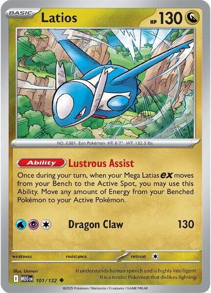 Latios [ME01: Mega Evolution] #101/132 - NM