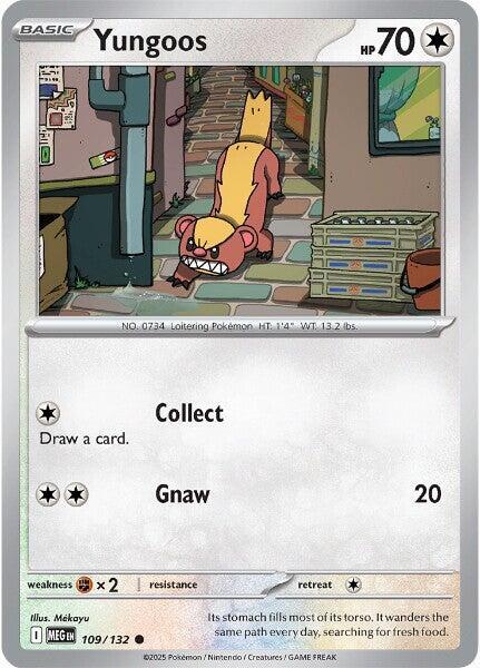 Yungoos [ME01: Mega Evolution] #109/132 - NM