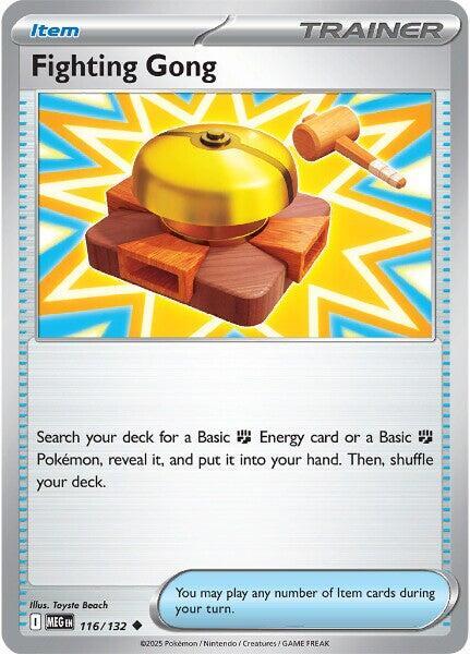 Fighting Gong - 116/132 [ME01: Mega Evolution] #116/132 - NM